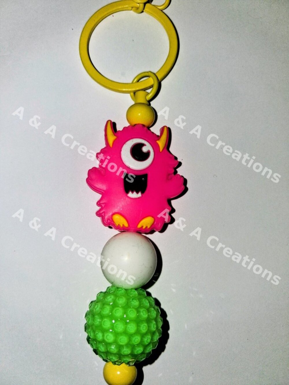 PINK MONSTER - KEYCHAIN
